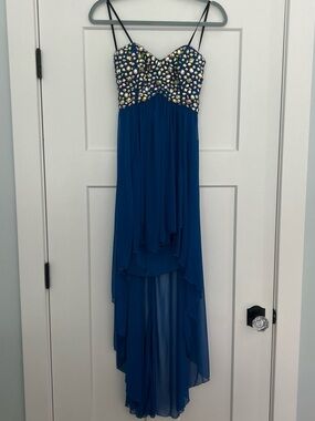 long dark blue dress and jcpenney formal flowy Wedtrend Women Navy Tiered Bridesmaid A Line Strapless Pleated Tiered Floor Length Ruffle Wedding Party Guest Dress, satin color / US4 Sweep Train Blue Cocktail Dresses - Women